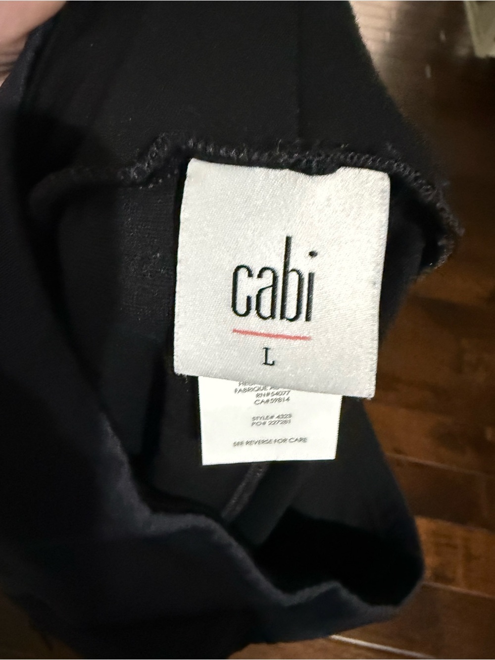 CAbi Tuxedo Leggings - Black - Large - Picture 3 of 3